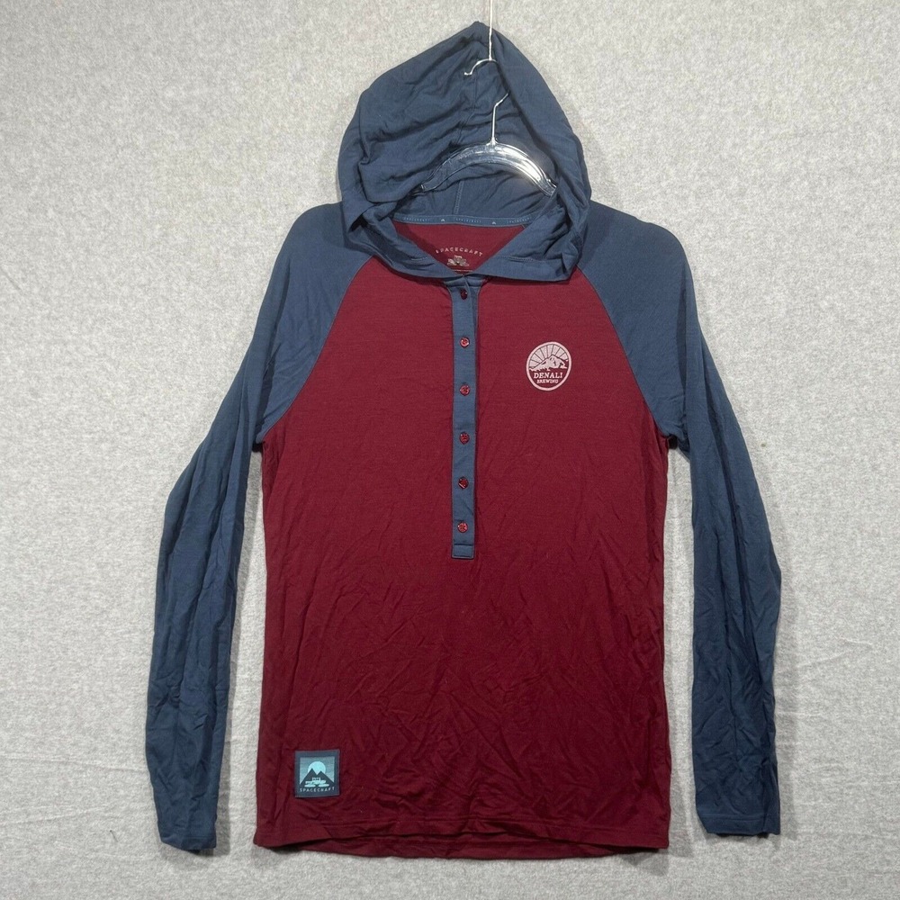 Spacecraft Hoodie Denali Brewing Long Sleeve Athleisure Pullover Women's Large